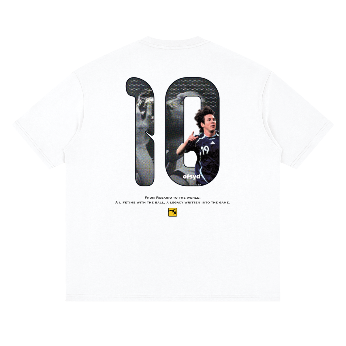 Messi Legacy White Tee