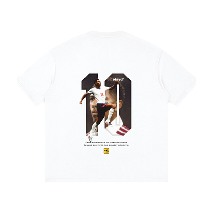 Birmingham Ten Graphic Tee — White