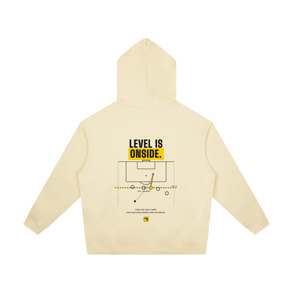 Level Is Onside Hoodie — Light Colors