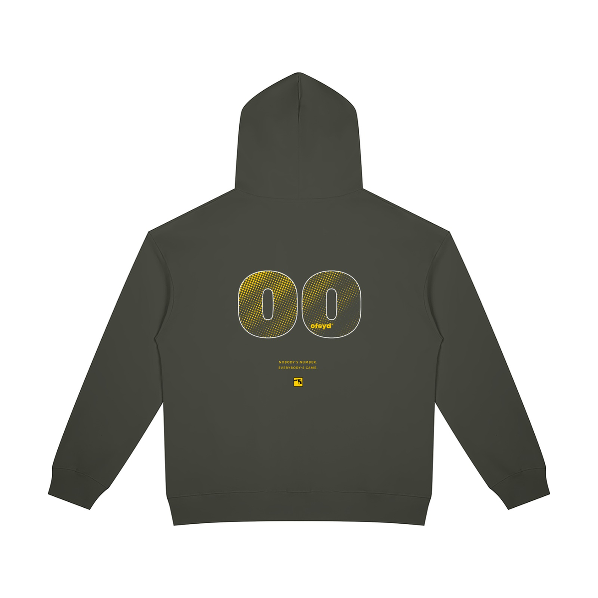 Nobody's Number Zip Hoodie