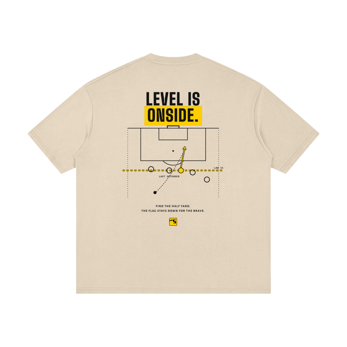 Level Is Onside Tee — Light Colors
