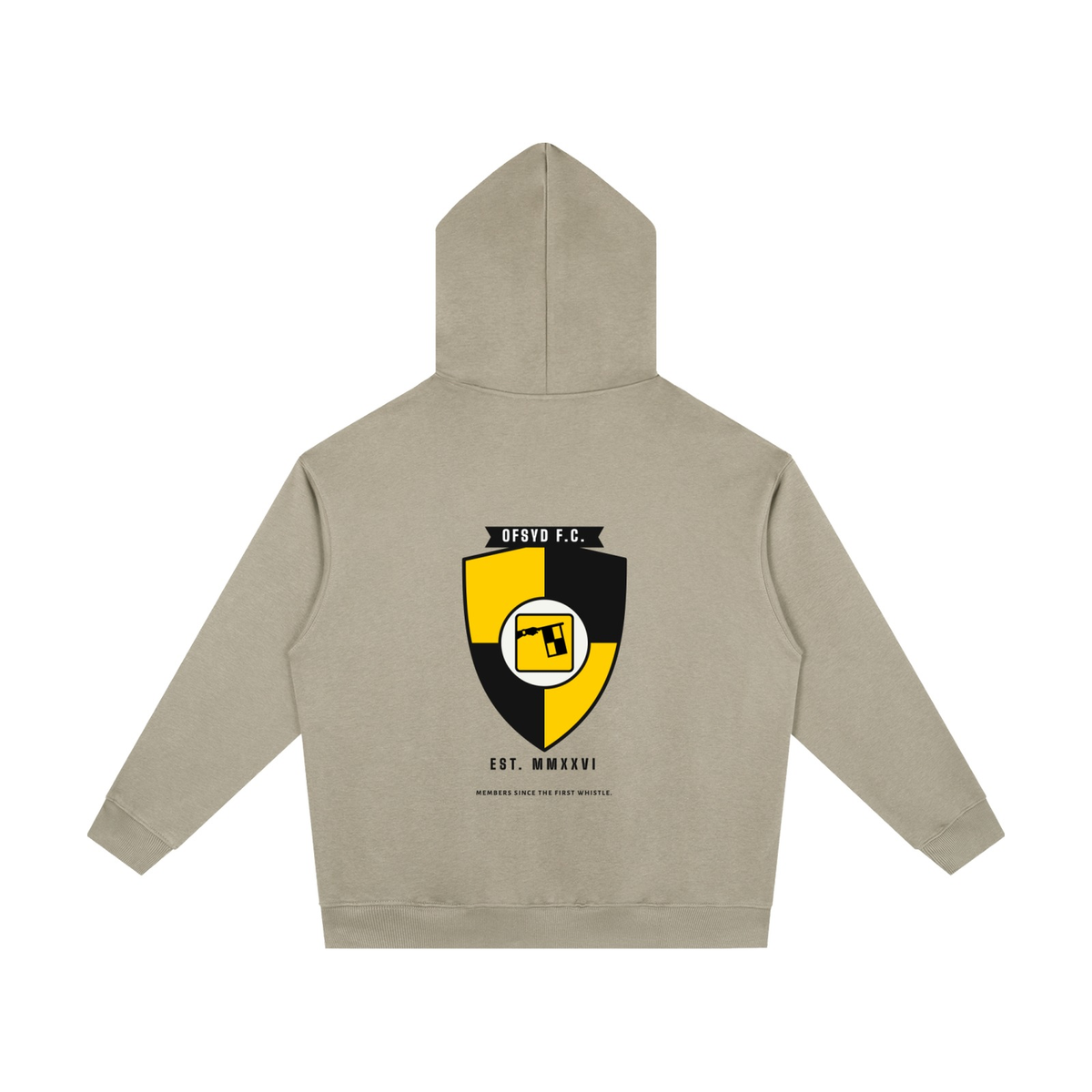 OFSYD F.C. Crest Hoodie — Light Colors