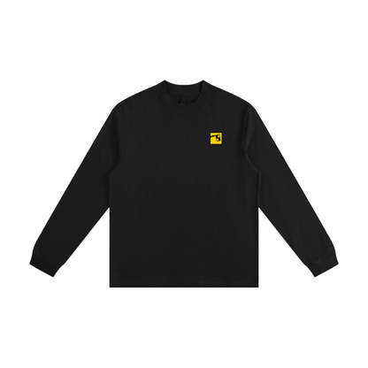 Flag Up Mock Neck Sweatshirt