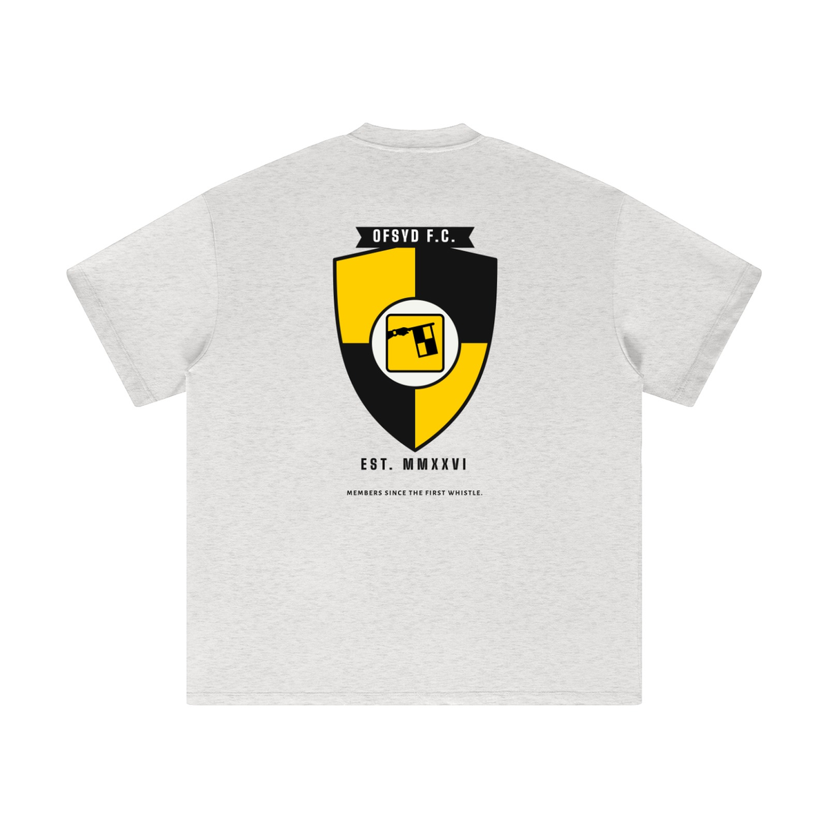 OFSYD F.C. Crest Heavyweight Tee — Light Colors
