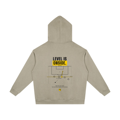 Level Is Onside Hoodie — Light Colors
