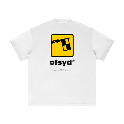 Flag Up Heavyweight Tee — Light Colors