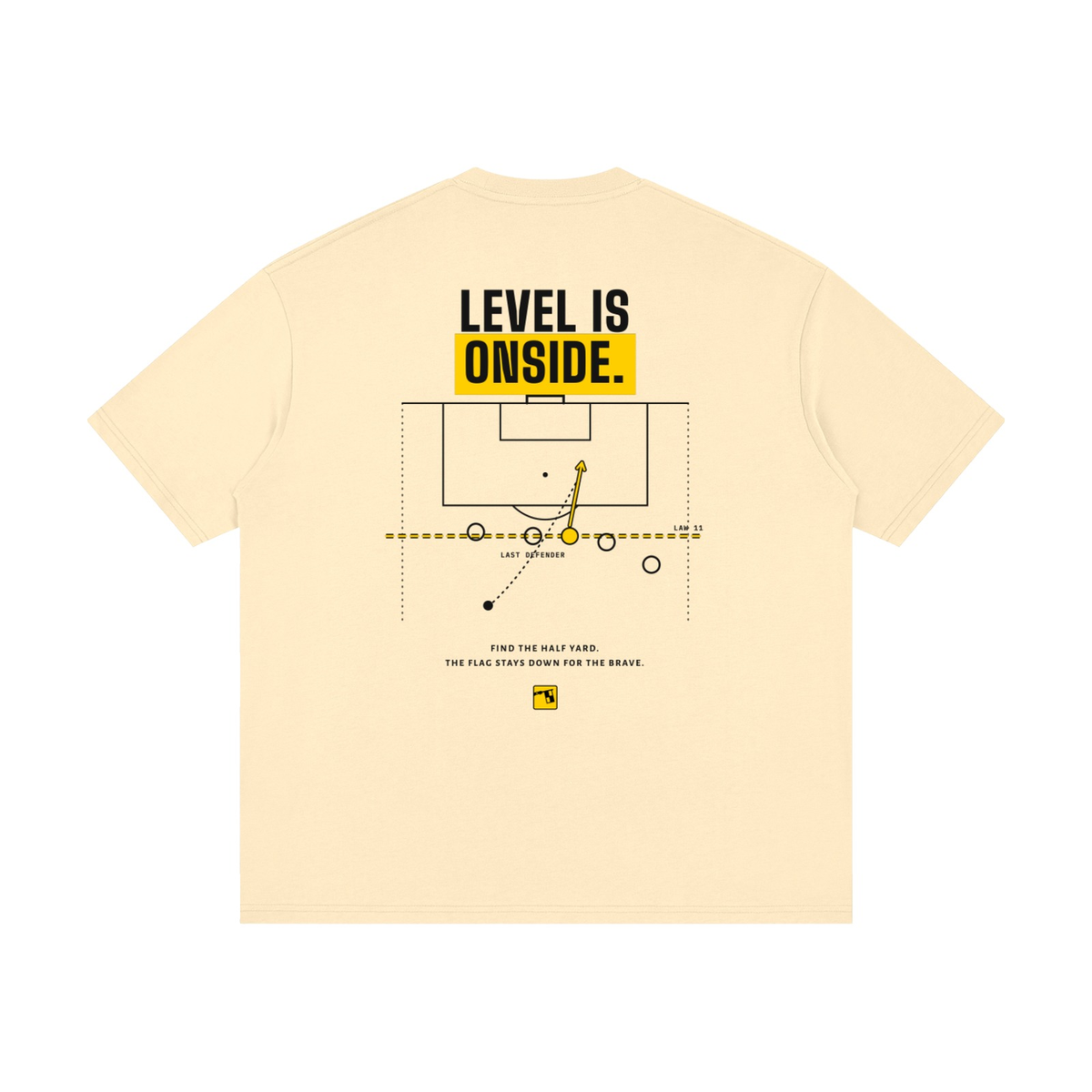 Level Is Onside Tee — Light Colors