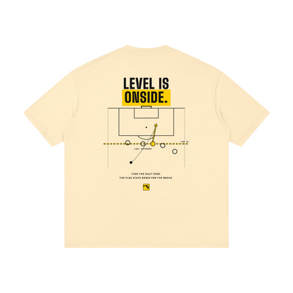 Level Is Onside Tee — Light Colors