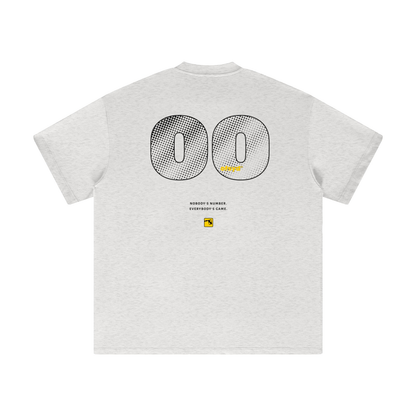 Nobody's Number Heavyweight Tee — Light Colors