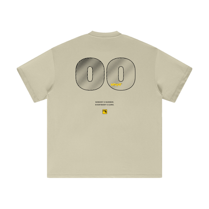 Nobody's Number Heavyweight Tee — Light Colors