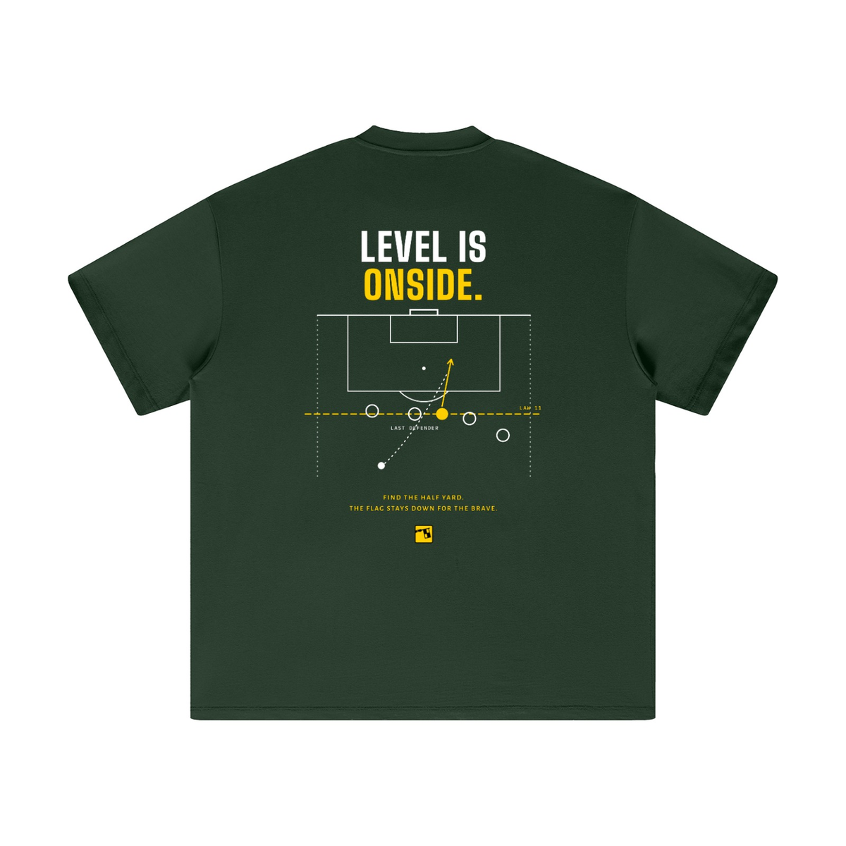 Level Is Onside Heavyweight Tee