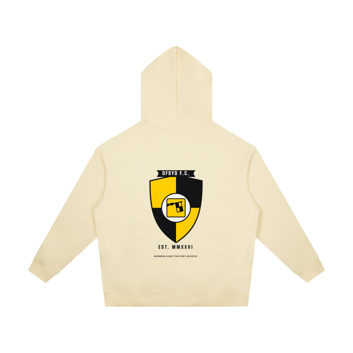 OFSYD F.C. Crest Hoodie — Light Colors