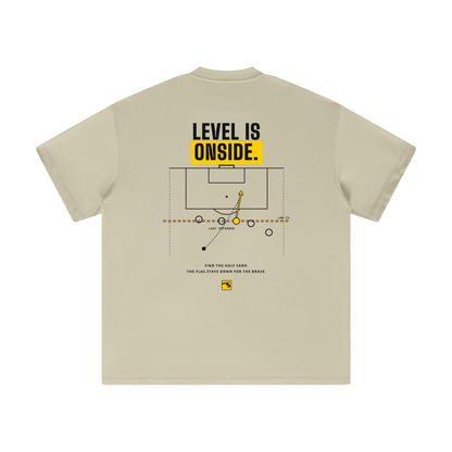 Level Is Onside Heavyweight Tee — Light Colors