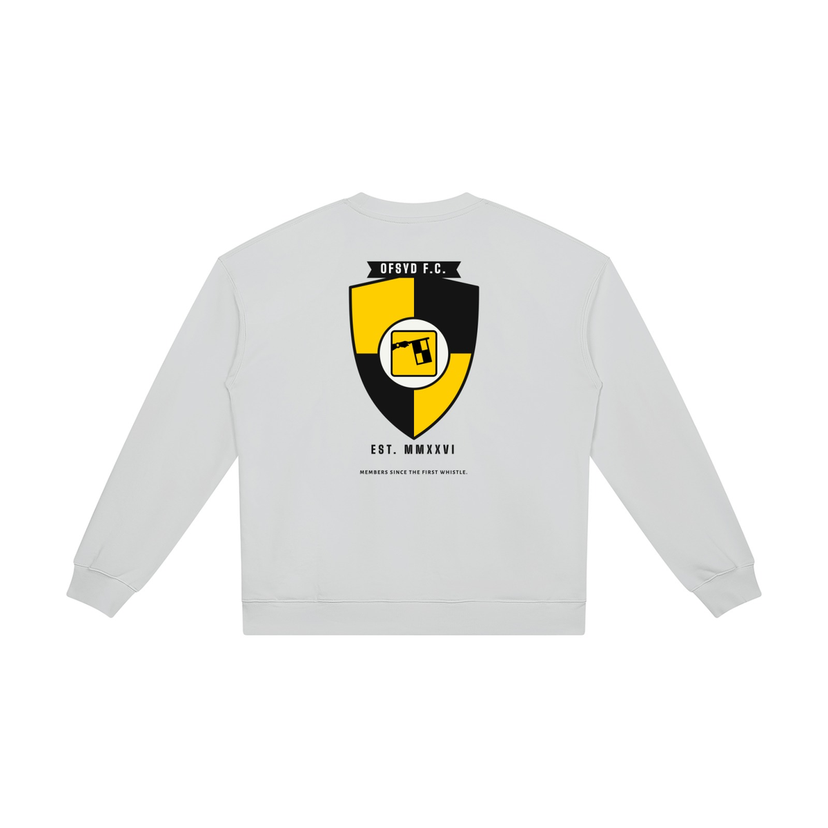 OFSYD F.C. Crest Crewneck — Light Colors