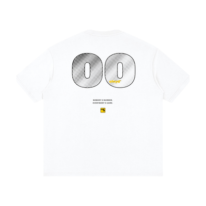 Nobody's Number Tee — Light Colors
