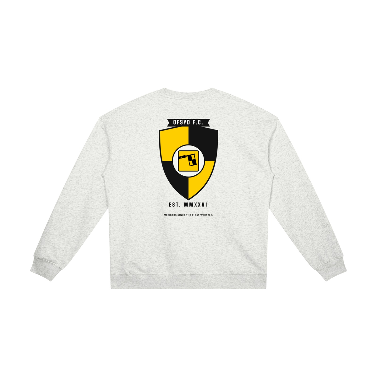 OFSYD F.C. Crest Crewneck — Light Colors