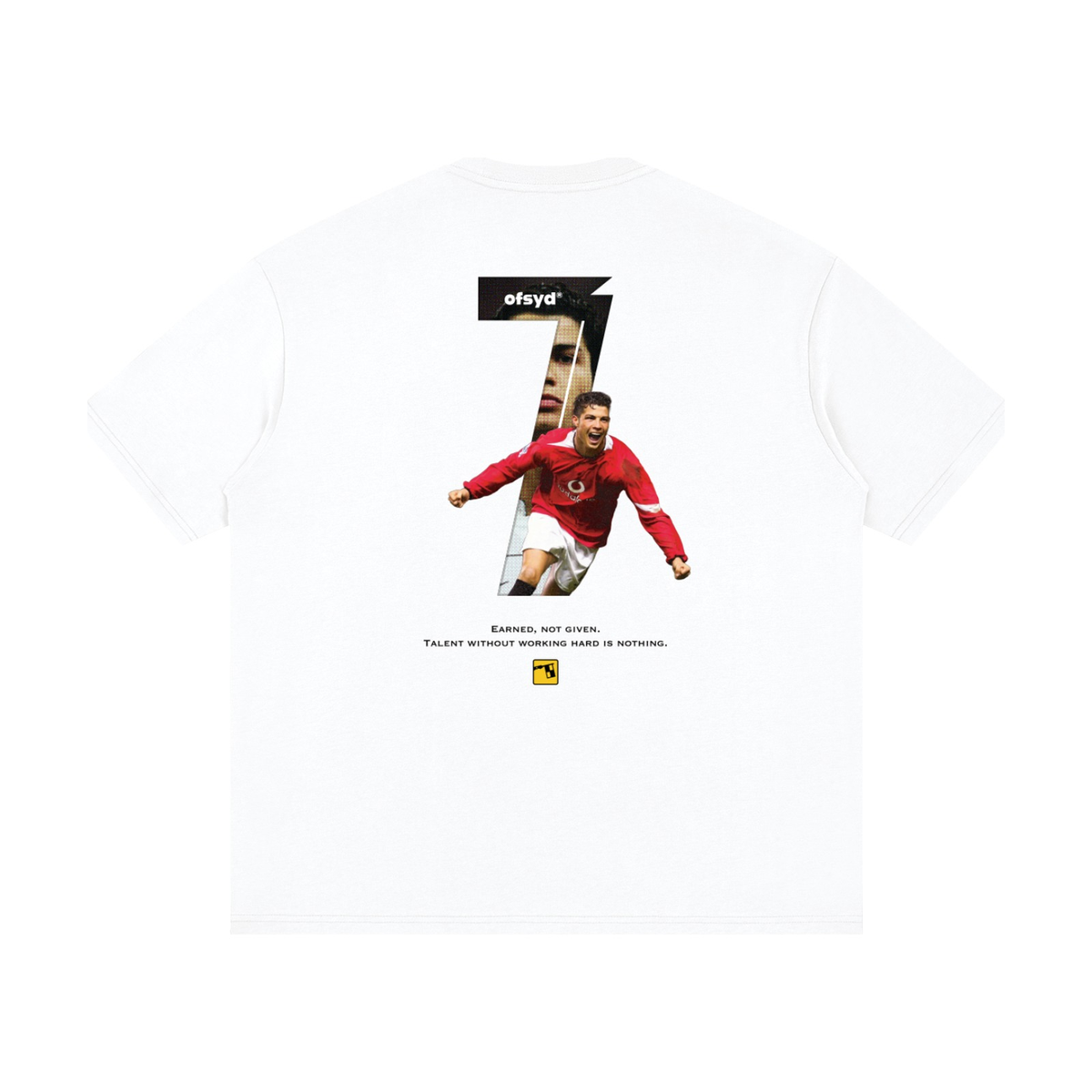 Legacy Seven Graphic Tee — White