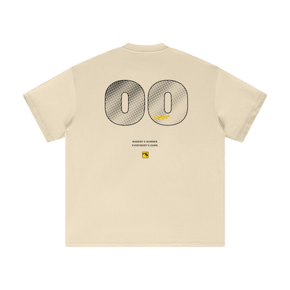 Nobody's Number Heavyweight Tee — Light Colors