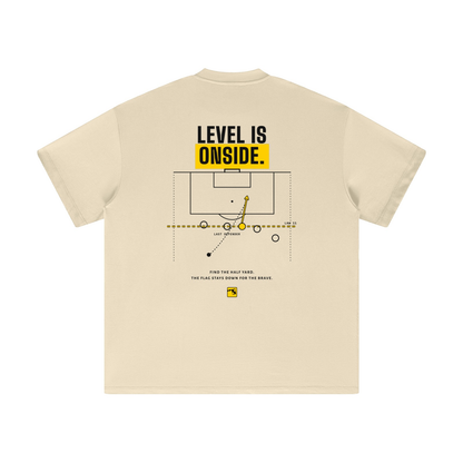 Level Is Onside Heavyweight Tee — Light Colors