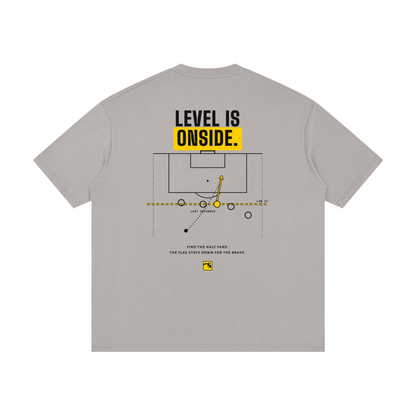 Level Is Onside Tee — Light Colors