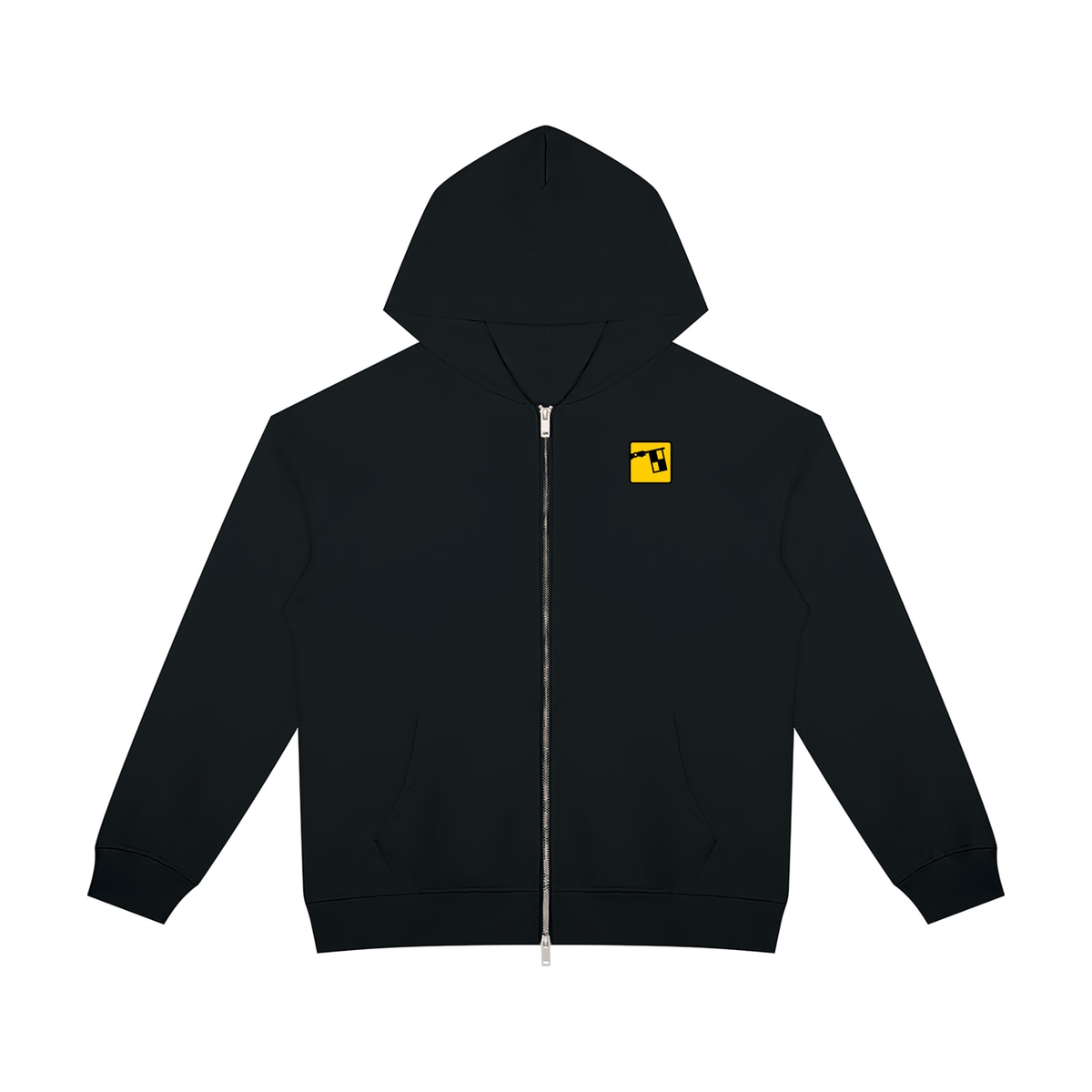 Flag Up Zip Hoodie