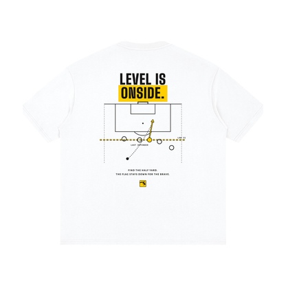 Level Is Onside Tee — Light Colors