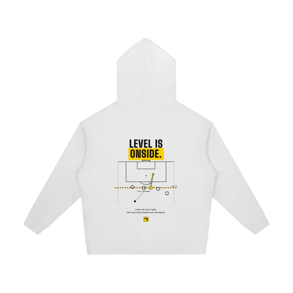 Level Is Onside Hoodie — Light Colors