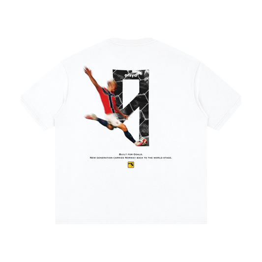 Striker Nine Graphic Tee — White