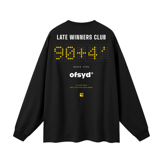 Late Winners Club Long Sleeve Tee