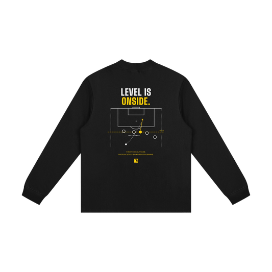 Level Is Onside Mock Neck Sweatshirt