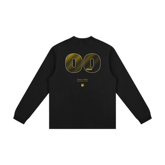 Nobody's Number Mock Neck Sweatshirt