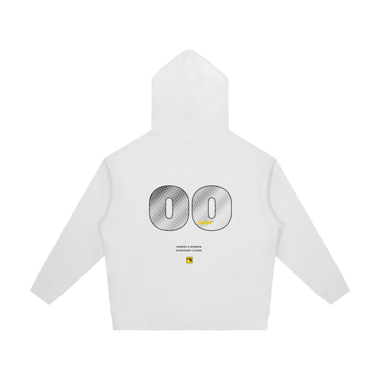 Nobody's Number Hoodie — Light Colors