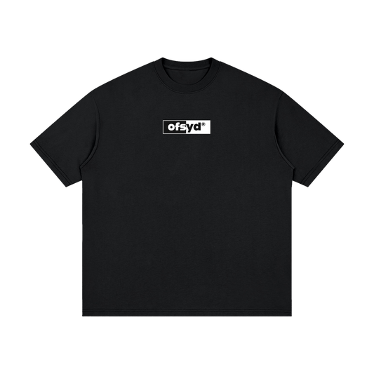 Black White Box Tee