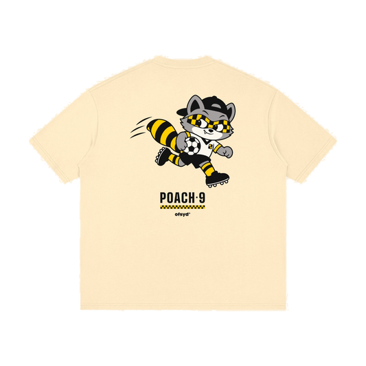 POACH·9 Tee — Light Colors