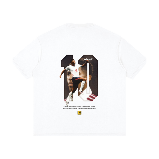 Birmingham Ten Graphic Tee — White